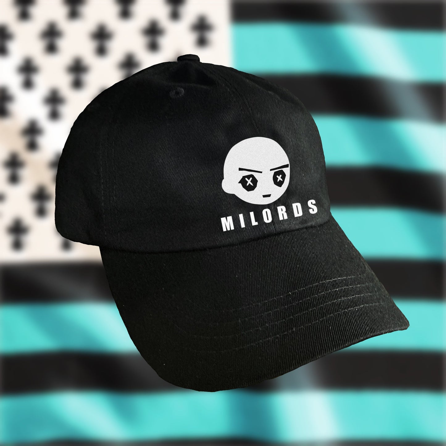 MILORDS Dad Hat - White logo