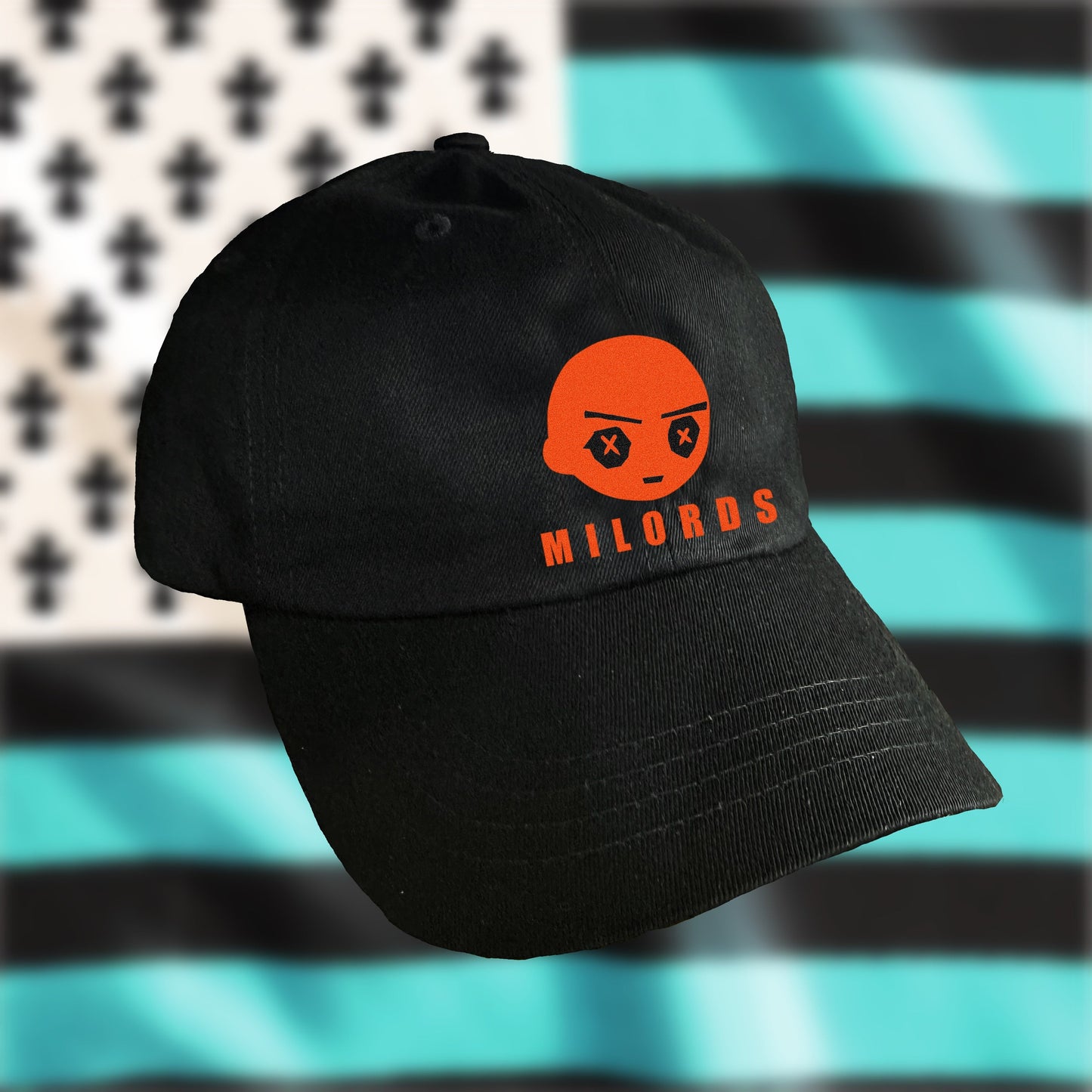MILORDS Dad Hat - Orange logo